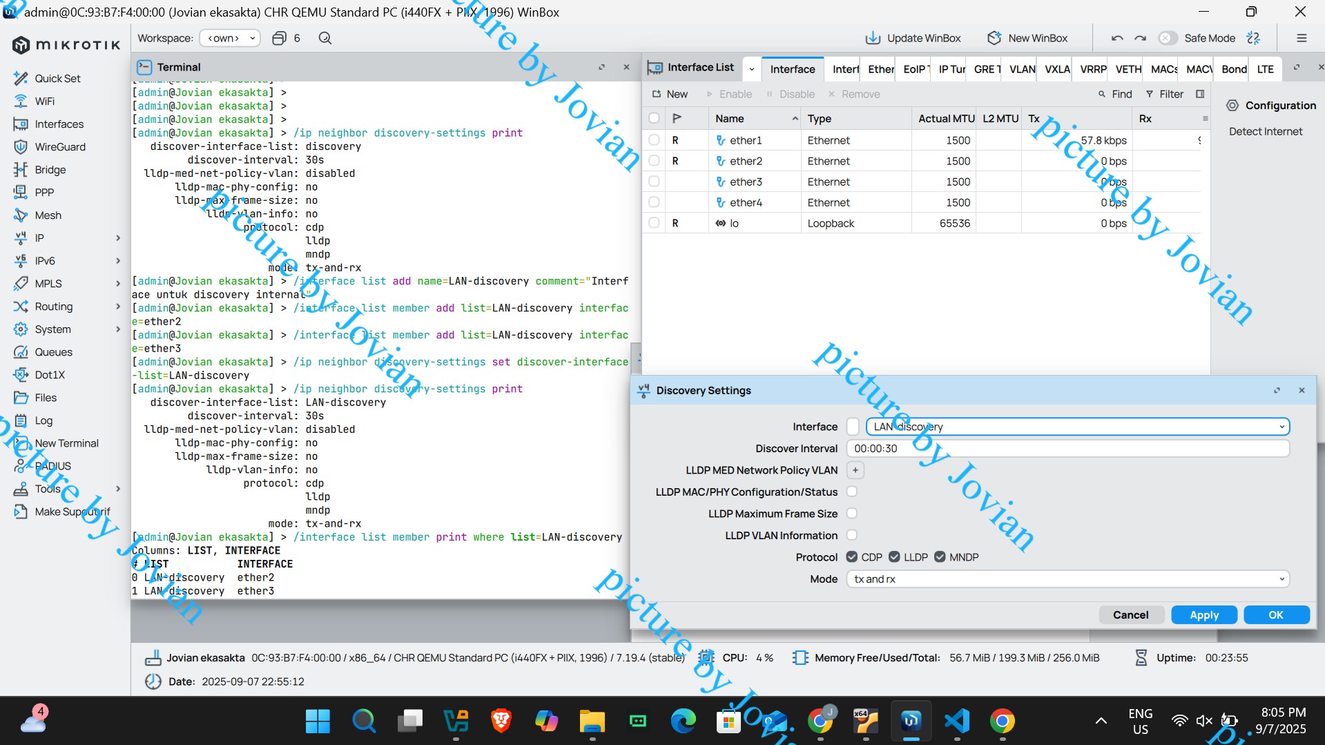 Topologi Interface List dan Group pada MikroTik RouterOS
